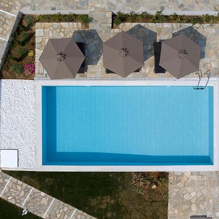Lichnos Luxury Suites Sourpi Bagian luar foto